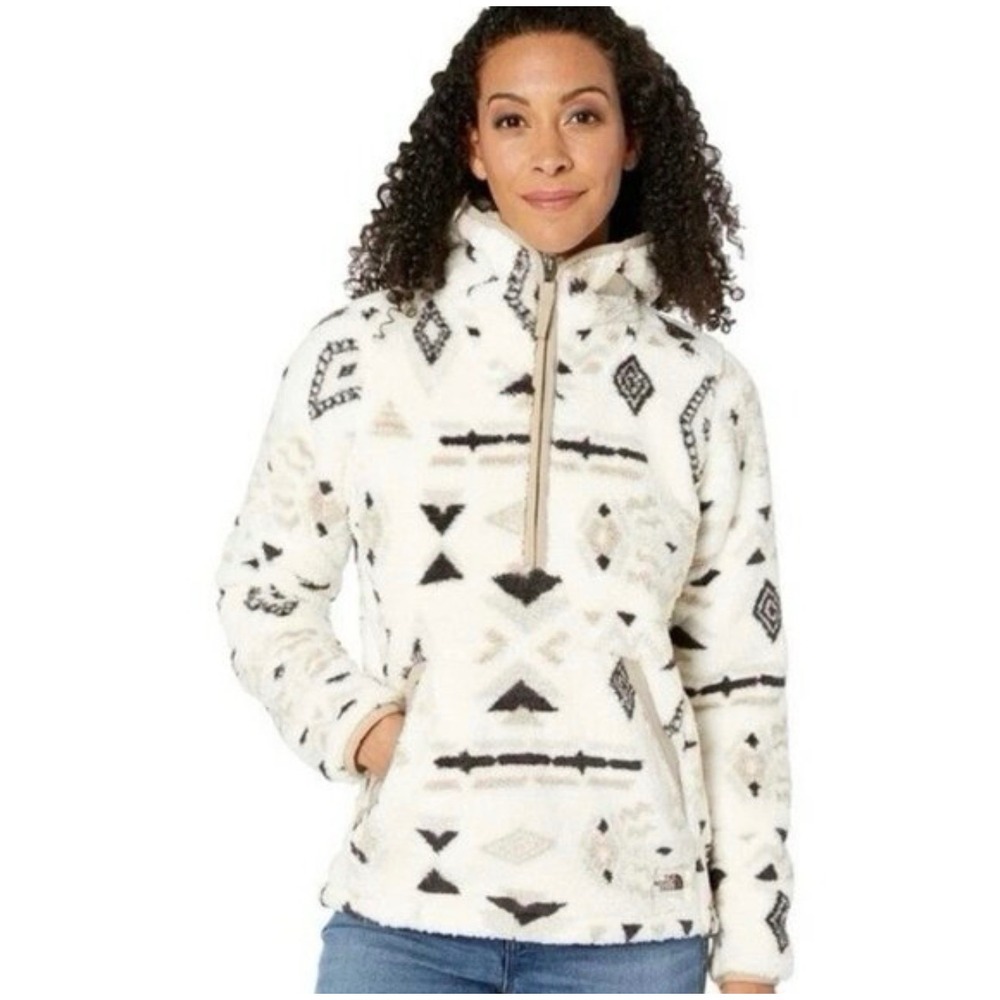 The North Face Campshire Fleece Hoodie Womens Aztec Print Size‎ S